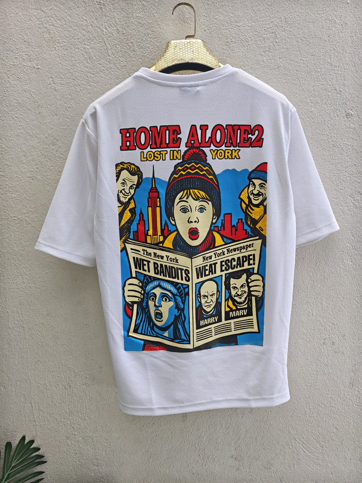 MFW Home Alone 2 "Lost in New York" Drop Shoulder T-Shirt