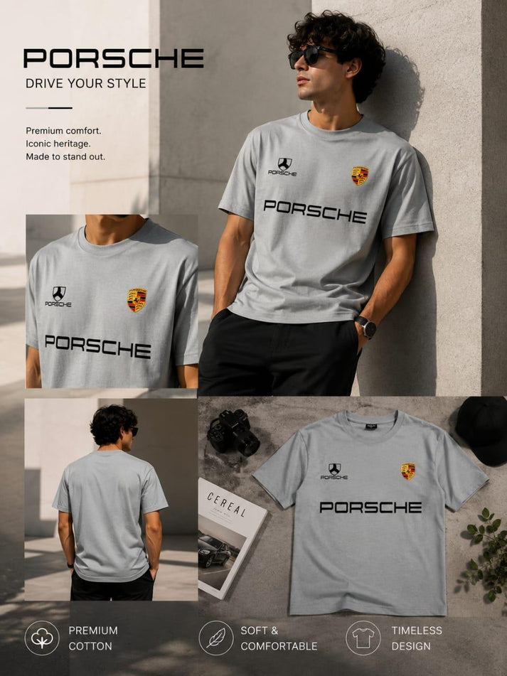 MFW Porsche Fanwear Drive-Style Regular Tee - Copy - Copy