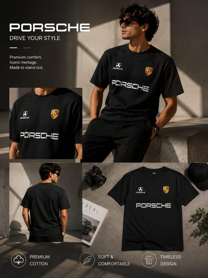 MFW Porsche Fanwear Drive-Style Regular Tee
