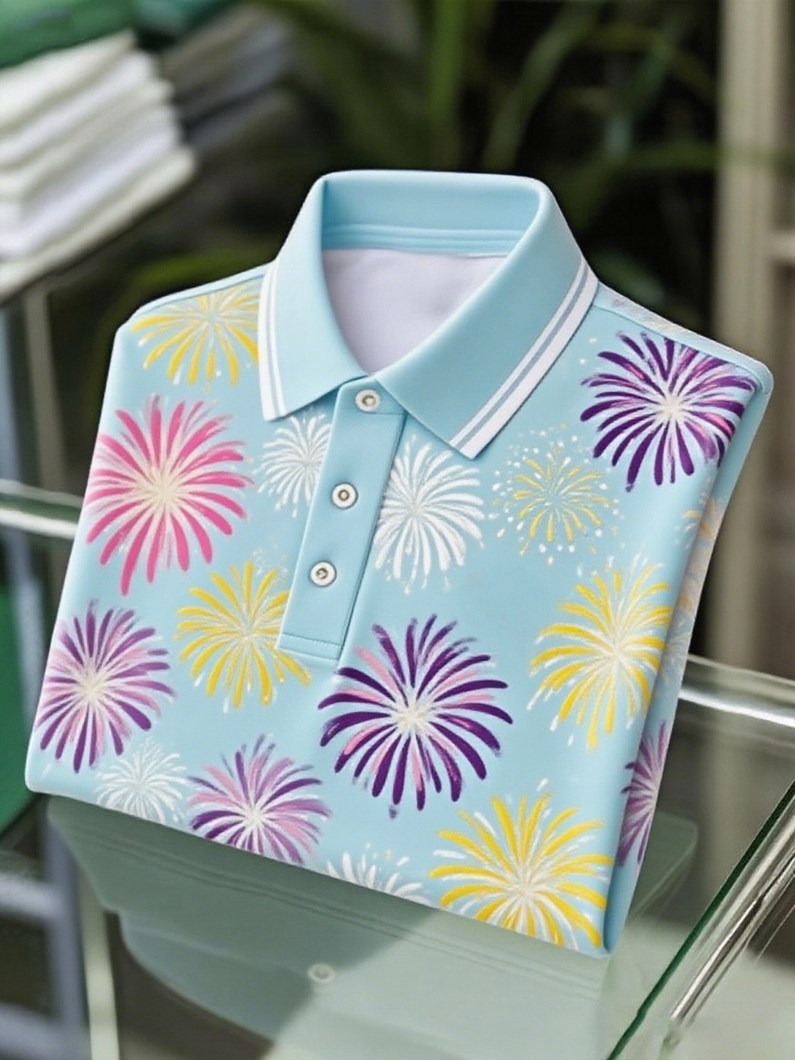 Premium Textured and Patterned Men's Polo Shirts Collection