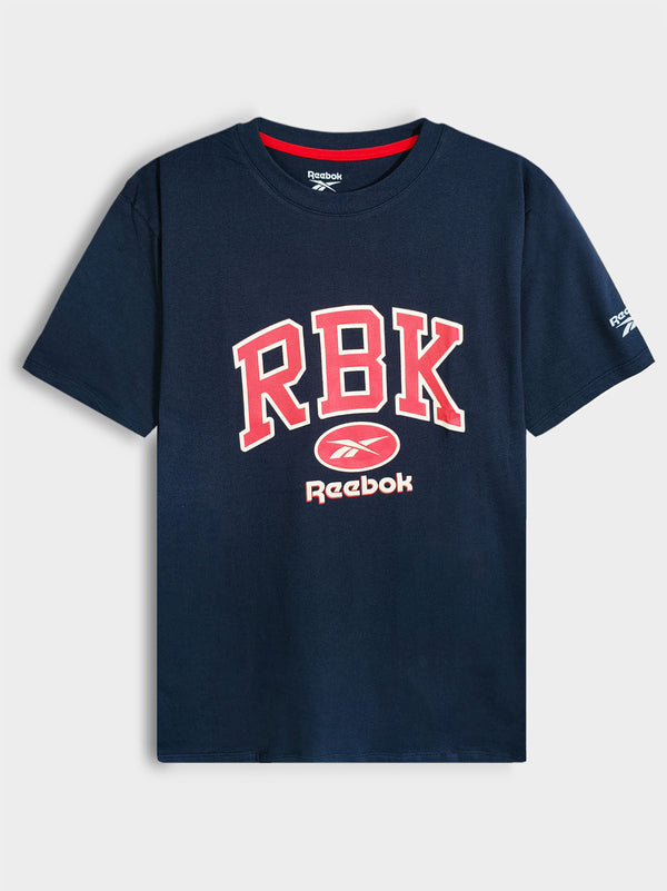 Reebok Men White Panama Football Graphic T-Shirt